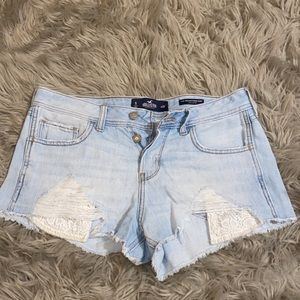 Hollister low rise boyfriend shorts
